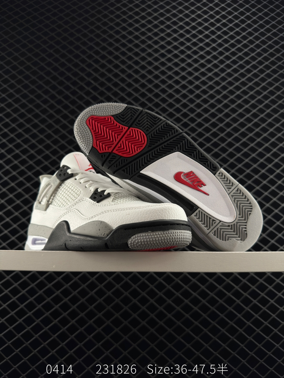 AJ4 Air Jordan 4 Retro ” Infrared “